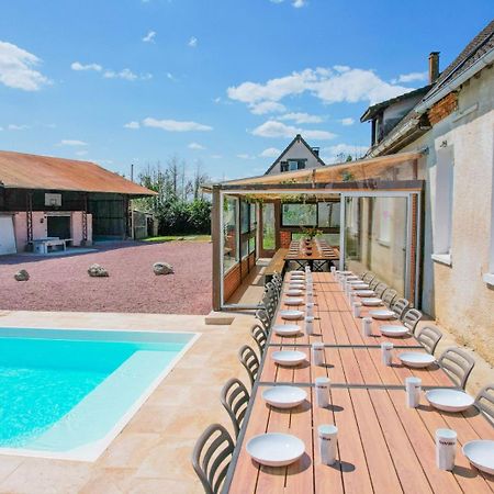 Crazy Villa Le Tertre 28 - Heated Pool - Basket - 2H Paris - 44P Courtalain Exterior photo