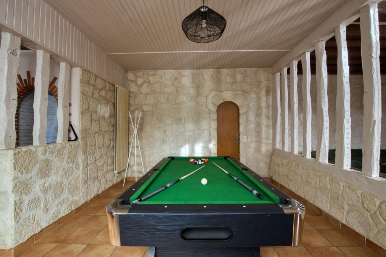 Crazy Villa Le Tertre 28 - Heated Pool - Basket - 2H Paris - 44P Courtalain Exterior photo